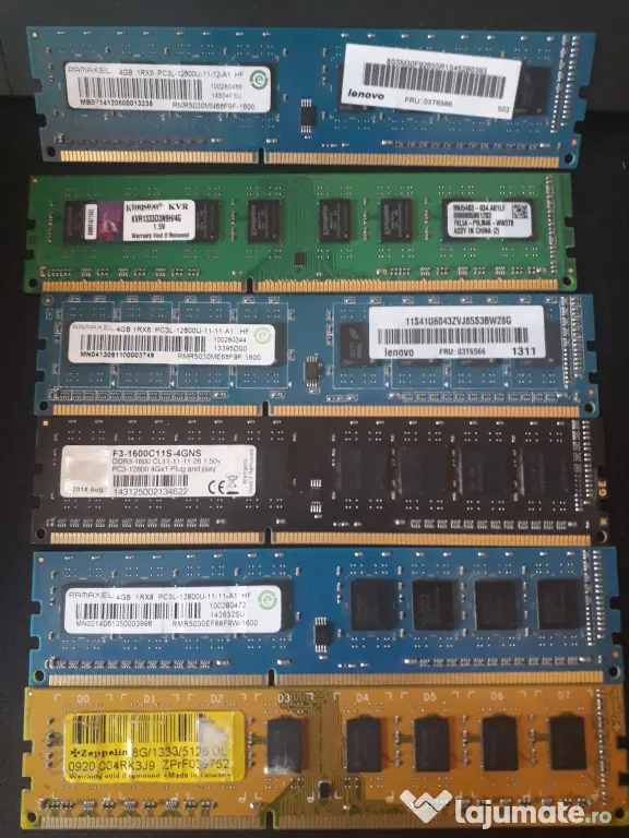 vand memorii RAM DDR3 4GB/8GB