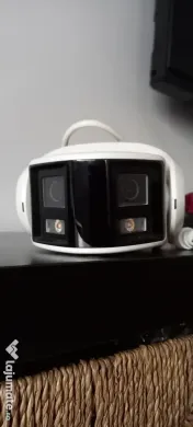 Camera IP Hikvision doua lentile Tehnologie ColorVu 