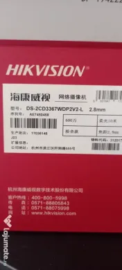 Camera IP Hikvision doua lentile Tehnologie ColorVu 