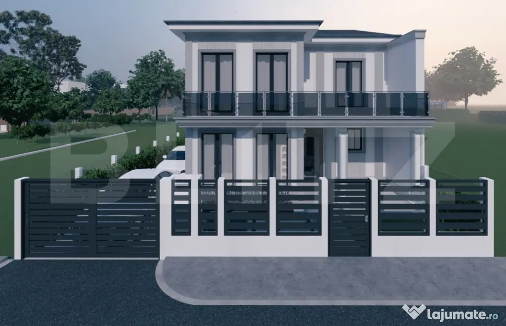 Casă P+M în Giarmata-Vii | 5 camere | Finisaje la alegere - Ghiroda (Timis)