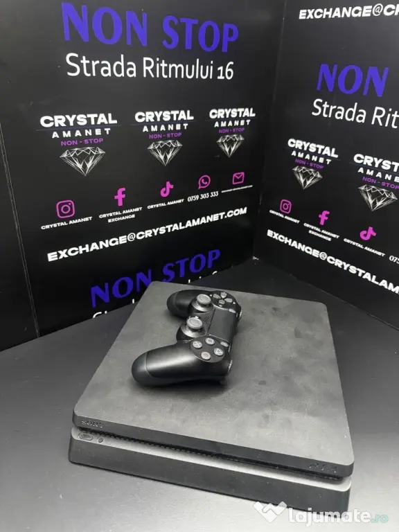 PlayStation 4 Slim 512GB Maneta Memorie: 512GB ID_1654