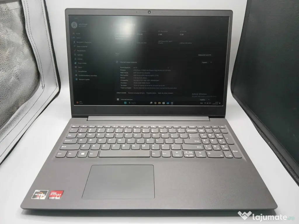 Lenovo V15-ADA gri Ecran 15.6" Full HD IPS Procesor AMD Ryzen 5-3500U ID_1906