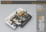 3 camere Pallady | 75,85 mp | Balcon 10 mp | 2 băi