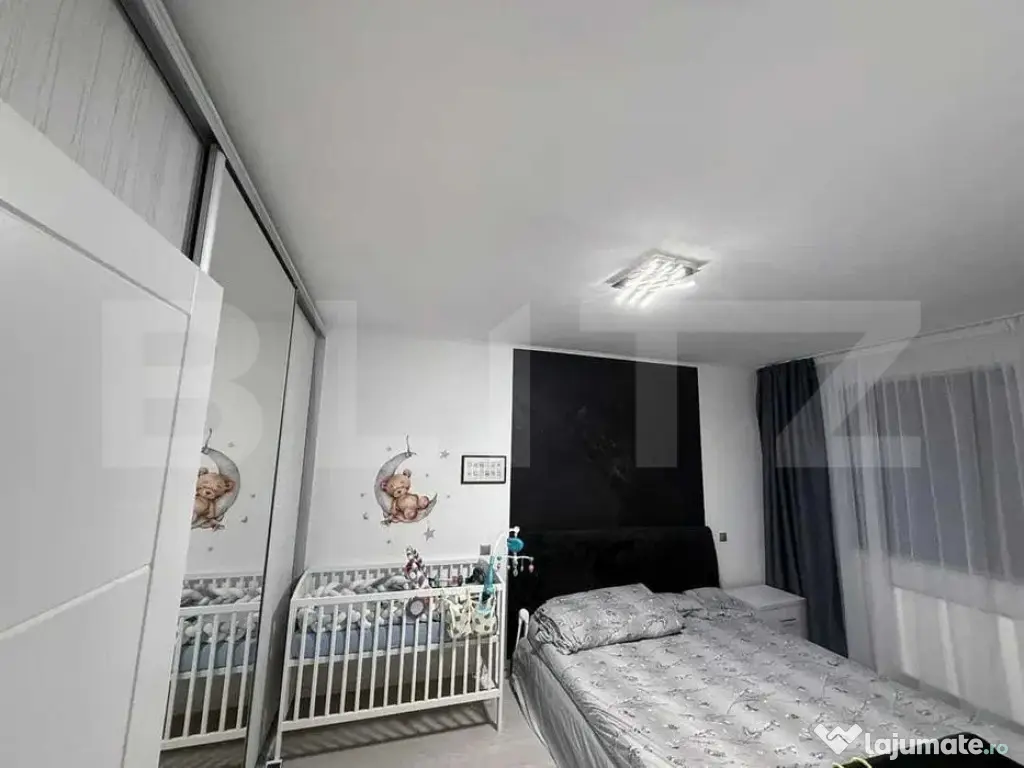 Apartament 2 camere, decomandat, 51 mp+9 balcon mp, parcare, - Floresti (Cluj)