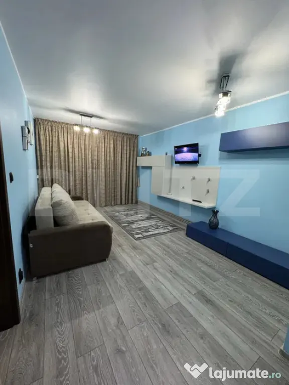 Apartament 2 camere, semidecomandat, parter, mobilat si util - Galati (Galati)