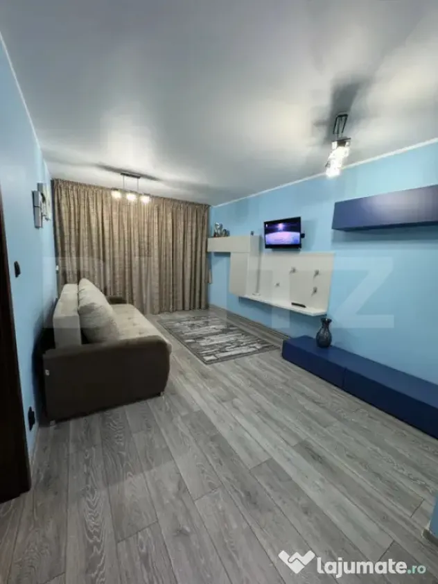 Apartament 2 camere, semidecomandat, parter, mobilat si util - Galati (Galati)