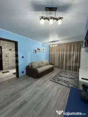 Apartament 2 camere, semidecomandat, parter, mobilat si util 