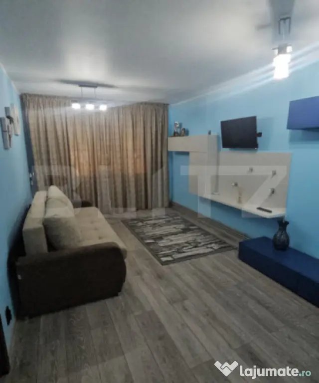 Apartament 2 camere, semidecomandat, parter, mobilat si util - Galati (Galati)