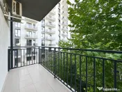 Apartament intr-un bloc retras, cu centrala si parcare 