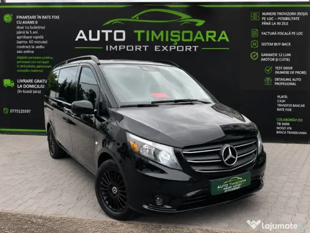 Mercedes-Benz Vito Metris 2.0 Benzină 2022 Automata Finantare Livrare Gratuita