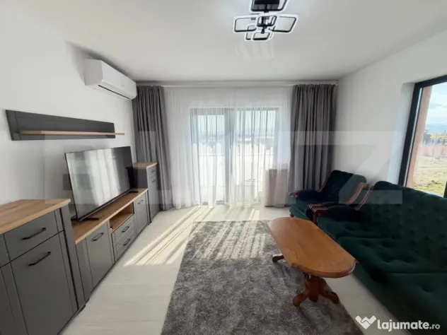 Apartament 2 camere , modern , 60 mp, prima inchiriere , par - Cristian (Brasov)