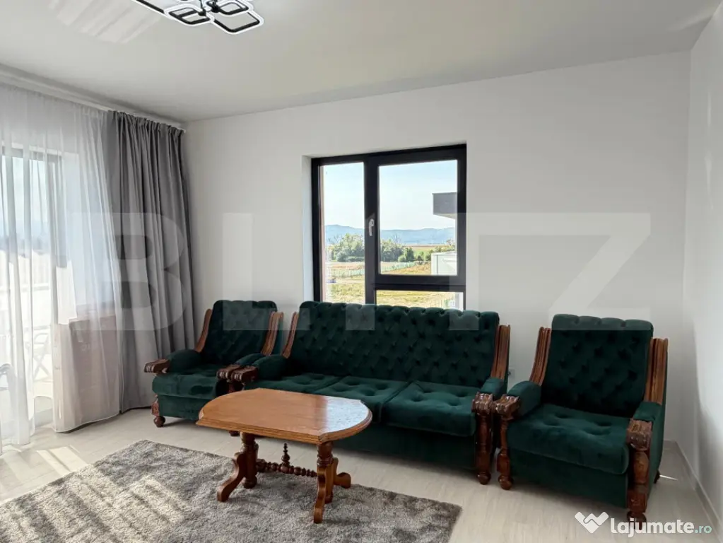 Apartament 2 camere , modern , 60 mp, prima inchiriere , par - Cristian (Brasov)