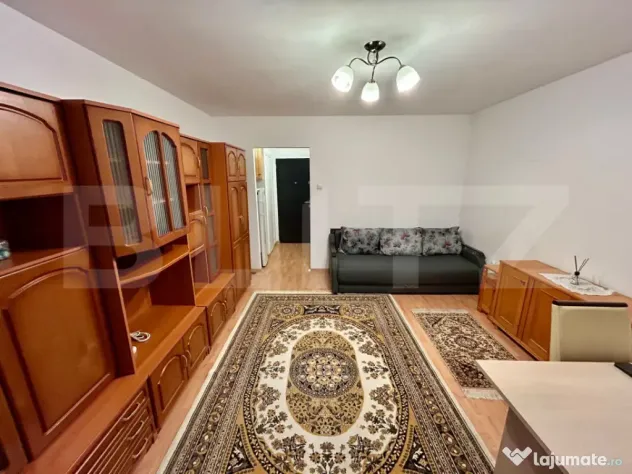 Garsonieră renovată, 28 mp, balcon, zona BIG Mănăștur - Cluj-Napoca (Cluj)