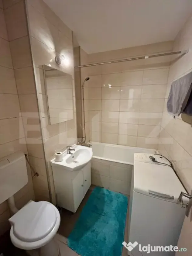 Garsonieră renovată, 28 mp, balcon, zona BIG Mănăștur - Cluj-Napoca (Cluj)