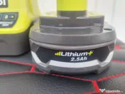 Set Ryobi ONE+ 18V – Încărcător Rapid RC18120 + Acumulator Lithium+ 18V 2,5Ah