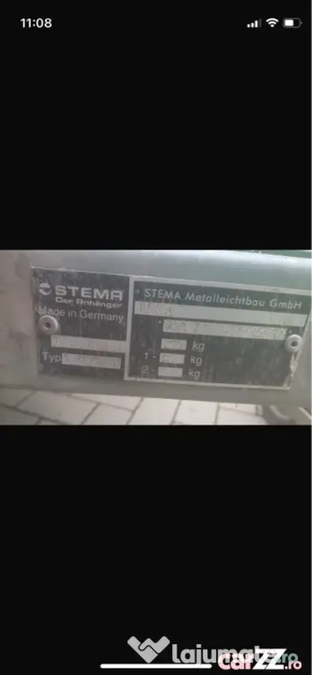 Remorcă Auto stema 750kg - Timisoara (Timis)