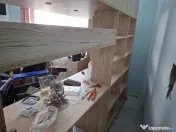 Pat etajat cu birou si spațiu depozitare 