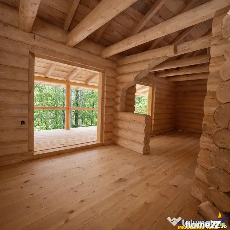 3.000mp de incantare montana cu cabana din lemn masiv, Zarne - Zarnesti (Arges)