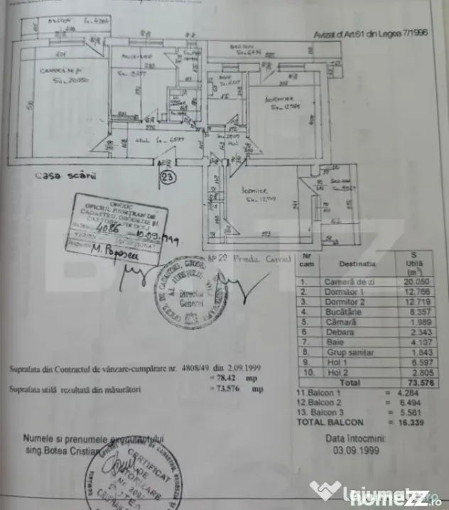 Apartament 3 camere 90 mp, Craiovita Noua ,Zona Carrefour - Craiova (Dolj)