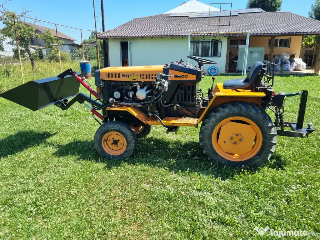 Tractor Agria 4900 cu cupa si freza
