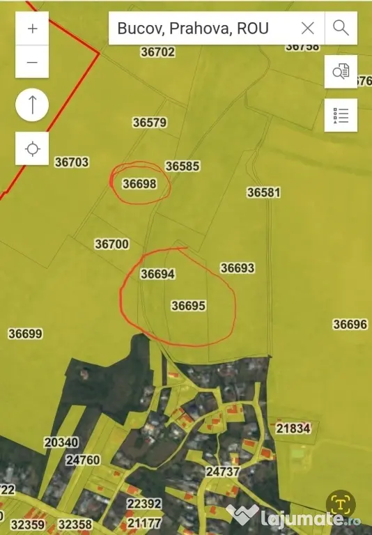 Teren viticol intravilan/extravilan 3,5 ha