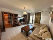 Apartament 2 camere, etaj 3, balcon, complet mobilat și uti 