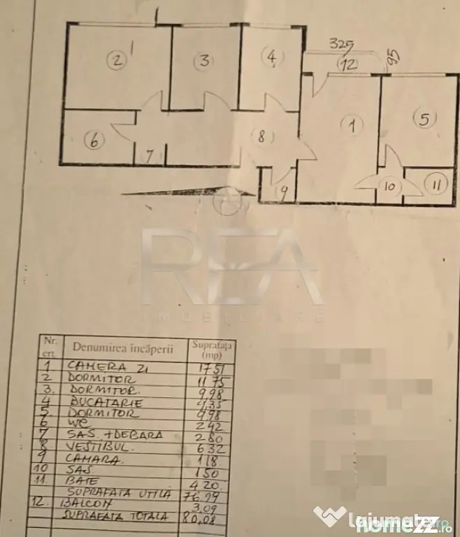 4 camere, 7/10, 80mp, bloc 1982- Piata Crangasi - Bucuresti (Bucuresti-Ilfov)