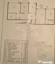 4 camere, 7/10, 80mp, bloc 1982- Piata Crangasi