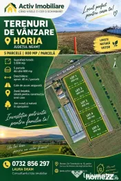TERENURI DE VÂNZARE – HORIA, NEAMȚ 
