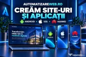 Creare site web, Programator PHP, SEO, Web Developer, Aplicatii iOS si Android 