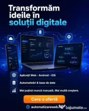 Creare site web, Programator PHP, SEO, Web Developer, Aplicatii iOS si Android 