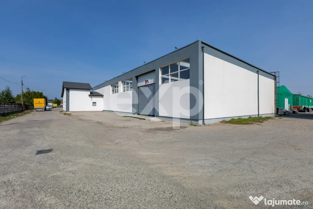 Hală industrială de închiriat – 1.002 mp utili | Calea - Bacau (Bacau)