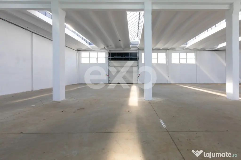 Hală industrială de închiriat – 1.002 mp utili | Calea - Bacau (Bacau)