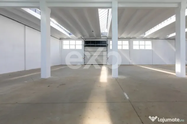 Hală industrială de închiriat – 1.002 mp utili | Calea - Bacau (Bacau)