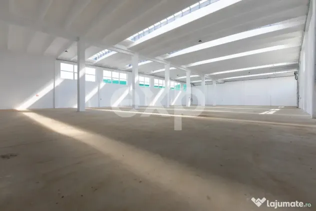 Hală industrială de închiriat – 1.002 mp utili | Calea - Bacau (Bacau)