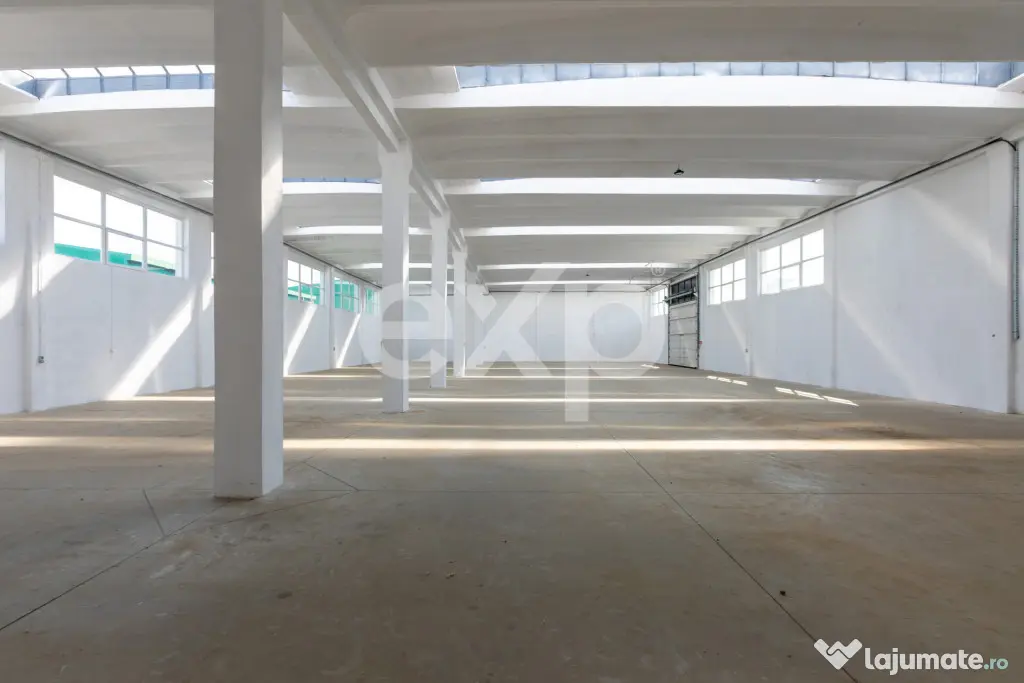 Hală industrială de închiriat – 1.002 mp utili | Calea - Bacau (Bacau)