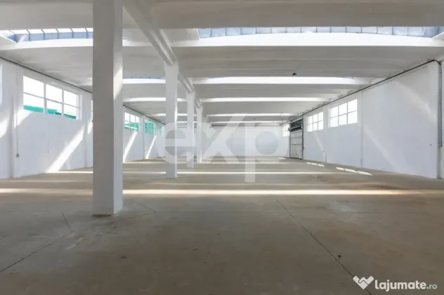 Hală industrială de închiriat – 1.002 mp utili | Calea - Bacau (Bacau)