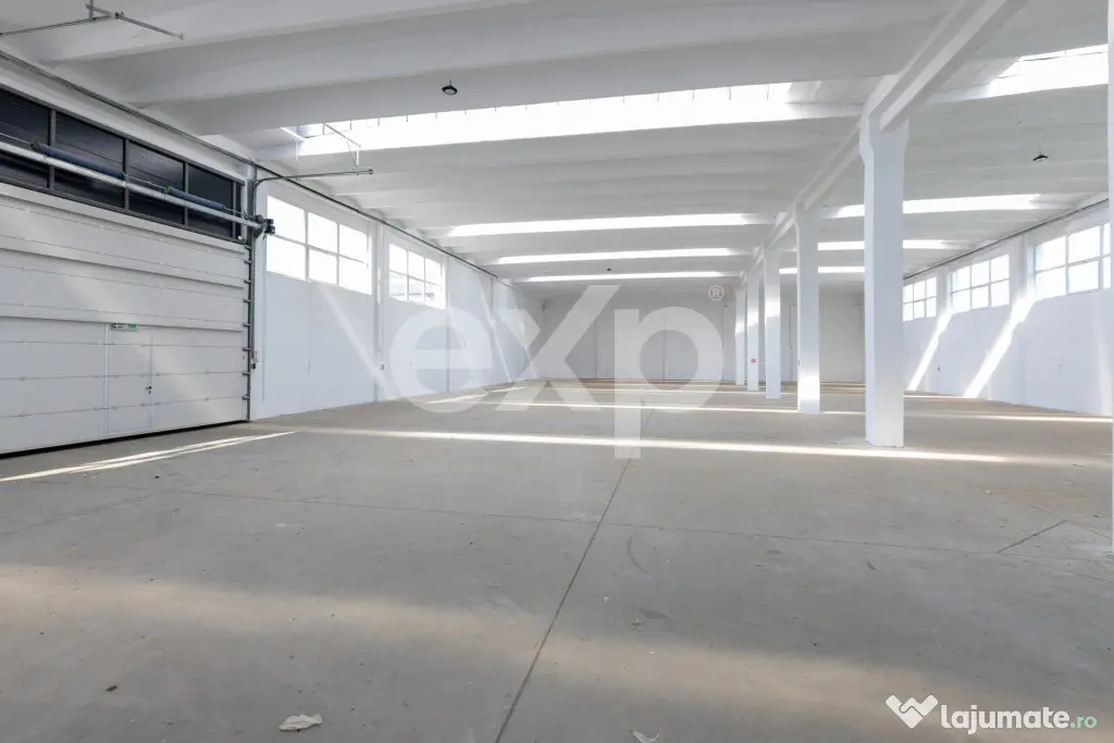Hală industrială de închiriat – 1.002 mp utili | Calea - Bacau (Bacau)