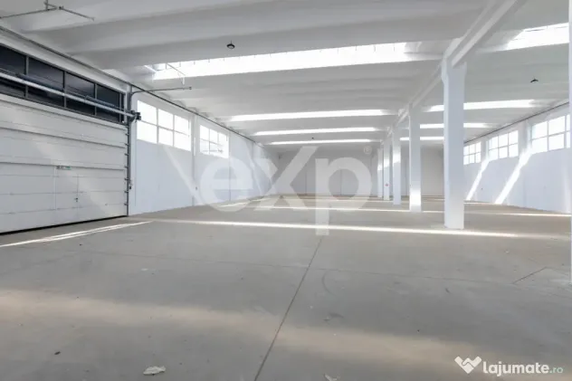 Hală industrială de închiriat – 1.002 mp utili | Calea - Bacau (Bacau)
