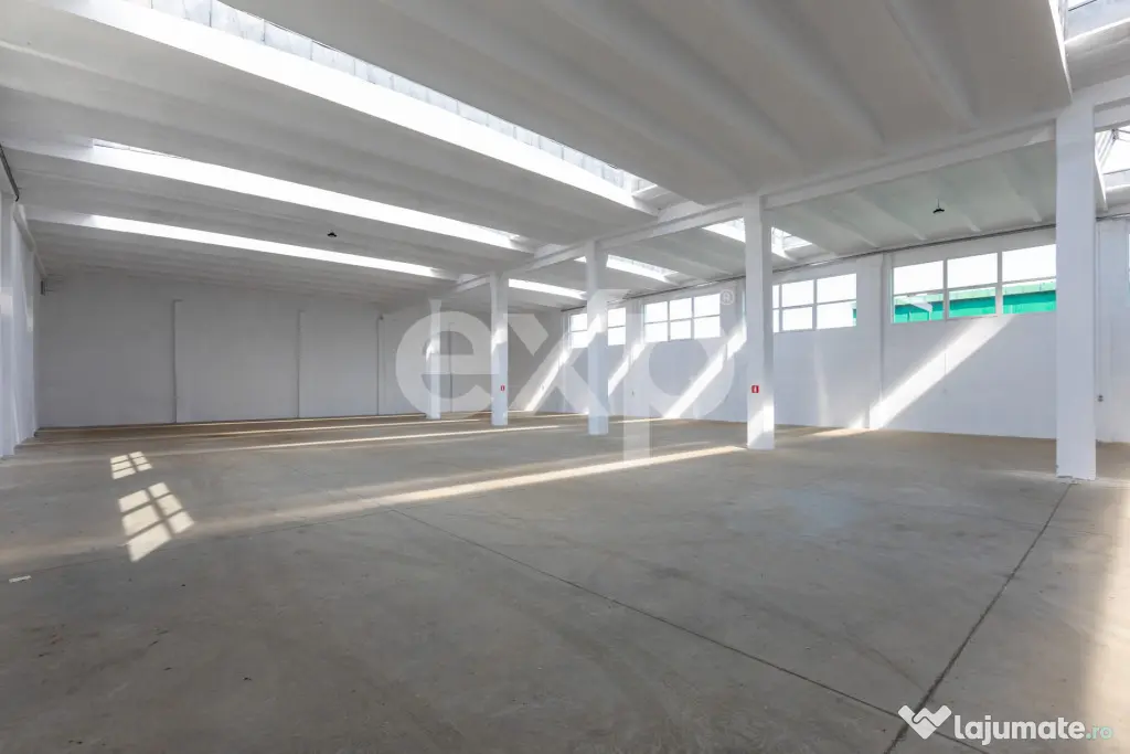 Hală industrială de închiriat – 1.002 mp utili | Calea - Bacau (Bacau)
