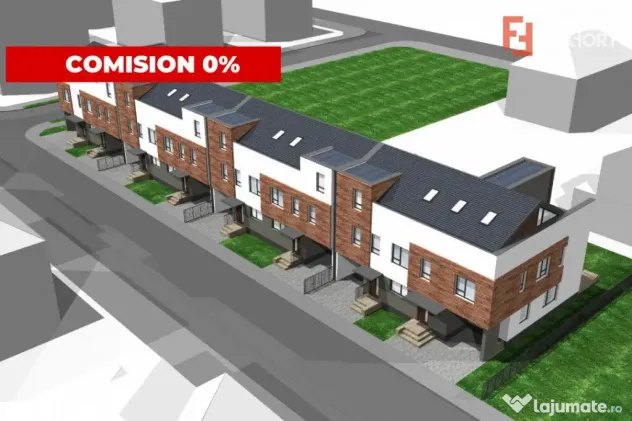 COMISION 0% Duplex de tip insiruit cu 4 camere, predare la c - Timisoara (Timis)