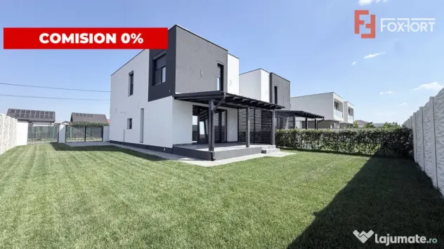 Comision % Duplex de vanzare 5 camere, cu toate utilitatile - Mosnita Noua (Timis)