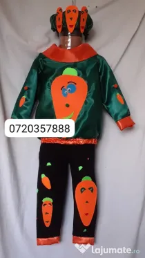 Costum Morcov pentru copii 3-4-5-6-7 ani