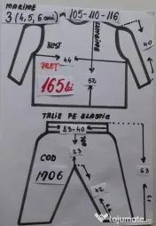 Costum Morcov pentru copii 3-4-5-6-7 ani 