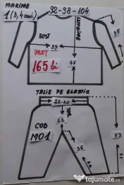 Costum Morcov pentru copii 3-4-5-6-7 ani 