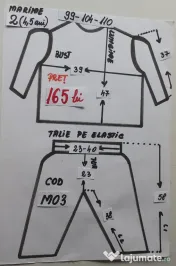 Costum Morcov pentru copii 3-4-5-6-7 ani 