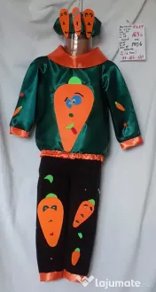 Costum Morcov pentru copii 3-4-5-6-7 ani 