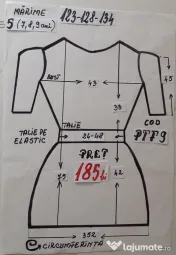 Rochita Printesa toamnei pentru copii,7-8-9-10 ani 