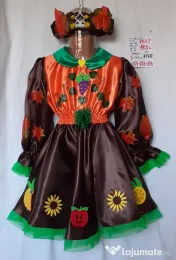Rochita Printesa toamnei pentru copii,7-8-9-10 ani 