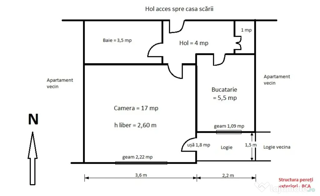 Garsonieră decomandată 31 mp, ultracentral, Piața M Viteazul / sediul Bosch